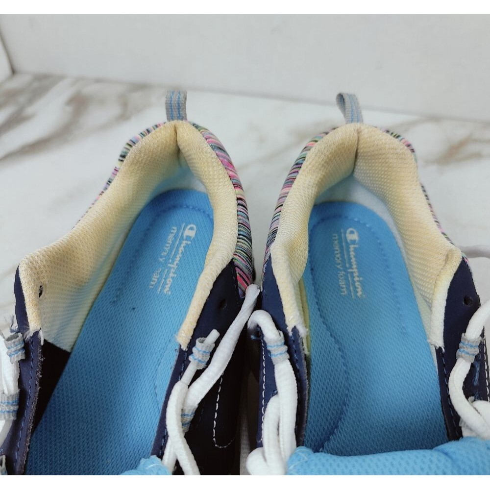 Champion Women's Margaret Stripe Jersey Running Shoes Sneakers, Sz 7 - Picture 6 of 11